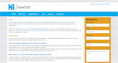 Desktop Screenshot of newsoft.hu